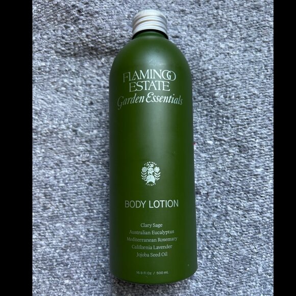 NEW Flamingo Estate Garden Essentials Clary Sage Bergamot Body Lotion 16.9 Oz